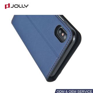 Funda de cuero para iPhone X