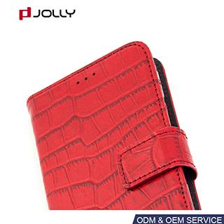 Funda de cuero para iPhone X, Funda para celular anti-suciedad