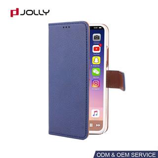 Funda cartera a prueba de caídas para iPhone X