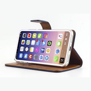 Funda cartera a prueba de caídas para iPhone X