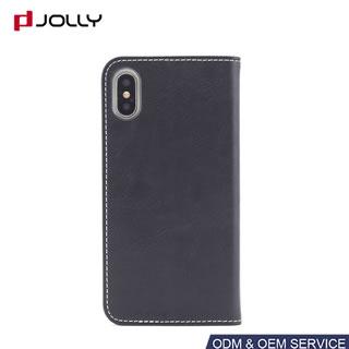 Funda flip cover plegable para iPhone X