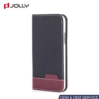 Funda protectora de cuero para iPhone X