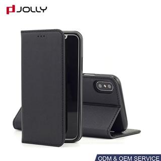 Funda cartera de PU a prueba de caídas para iPhone X