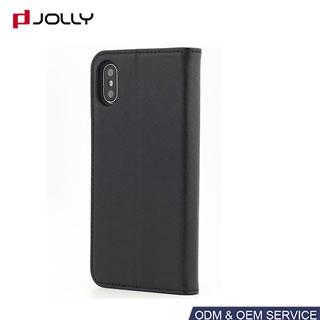 Funda cartera de PU a prueba de caídas para iPhone X