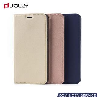 Funda flip cover brillante para iPhone X