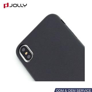 Carcasa protectora de cuero para iPhone X