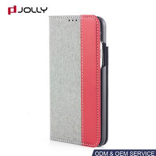 Funda de cuero sintético para iPhone X