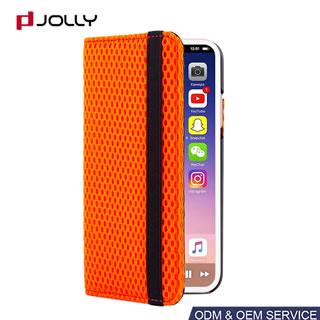 Funda protectora de malla tejida para iPhone X