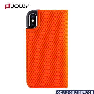 Funda protectora de malla tejida para iPhone X