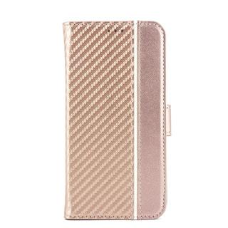 Funda flip cover de cuero sintético para iPhone X