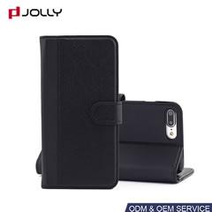 Funda flip cover con tres ranuras para iPhone 8 Plus