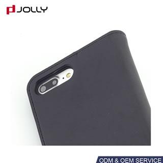 Funda flip cover con tres ranuras para iPhone 8 Plus