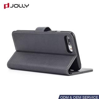 Funda de TPU con tapa de cuero para iPhone 8 Plus