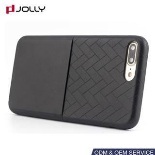 Funda folio de cuero para iPhone 8 Plus