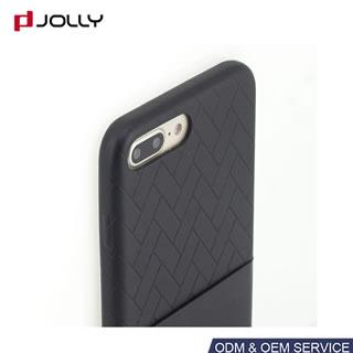 Funda folio de cuero para iPhone 8 Plus