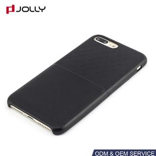 Funda folio de cuero para iPhone 8 Plus