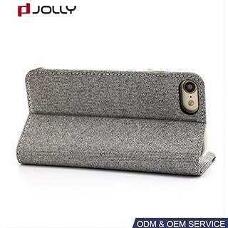 Funda para iPhone 8, Funda flip cover resistente a caídas