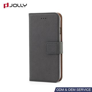 Funda cartera con agujero de altavoz para iPhone 8