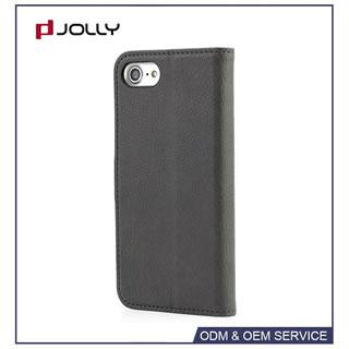 Funda cartera con agujero de altavoz para iPhone 8