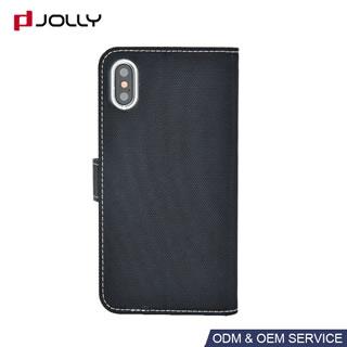 Funda cartera resistente al polvo para iPhone 8