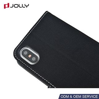 Funda cartera resistente al polvo para iPhone 8