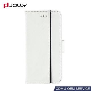 Funda flip cover con hebilla magnética para iPhone 8