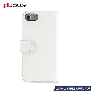 Funda flip cover con hebilla magnética para iPhone 8