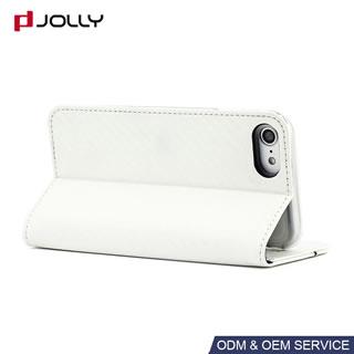 Funda flip cover con hebilla magnética para iPhone 8