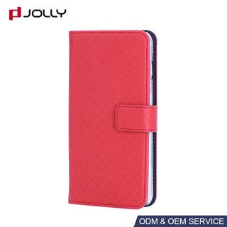 Funda cartera de cuero para Samsung S8 plus