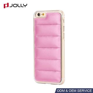 Funda protectora con botón de metal para iPhone 7