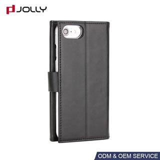 Funda cartera de cuero para iPhone 7