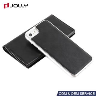 Funda cartera de cuero para iPhone 7