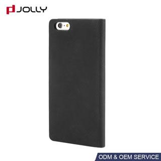 Funda libro resistente al polvo para iPhone 6