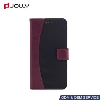 Funda libro protectora de cuero para Huawei Y5/Y6