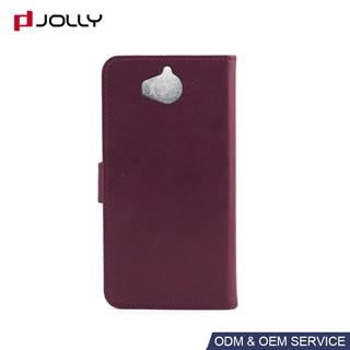 Funda libro protectora de cuero para Huawei Y5/Y6