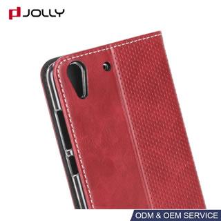 Funda flip cover de cuero para Huawei Y6II Compact