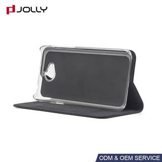 Funda flip cover de cuero resistente a la suciedad para Huawei Y5