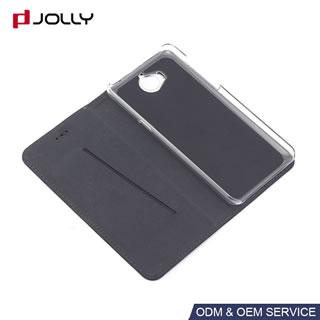 Funda flip cover de cuero resistente a la suciedad para Huawei Y5