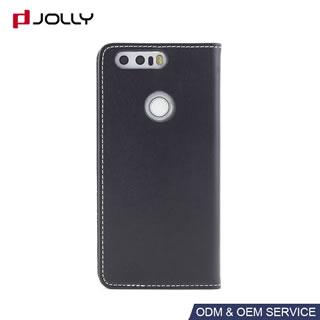 Funda protetora con cuero para Huawei Honor 8