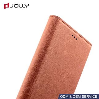 Funda cartera de cuero para Samsung S8 plus