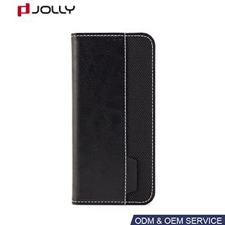 Funda de cuero para Samsung Galaxy S9, Funda flip case para celular