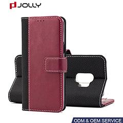 Funda billetera para Samsung Galaxy S9, Funda flip case para celular