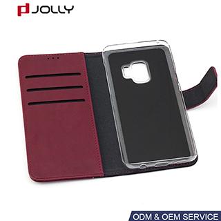 Funda billetera para Samsung Galaxy S9, Funda flip case para celular
