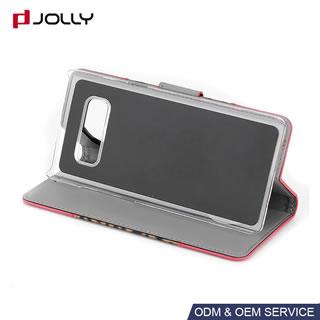 Funda protectora con ventana para Samsung Galaxy Note 8