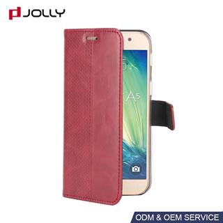 Funda cartera flip cover de PU para Galaxy A5