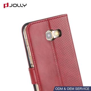 Funda cartera flip cover de PU para Galaxy A5