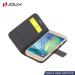 Funda cartera flip cover de PU para Galaxy A5